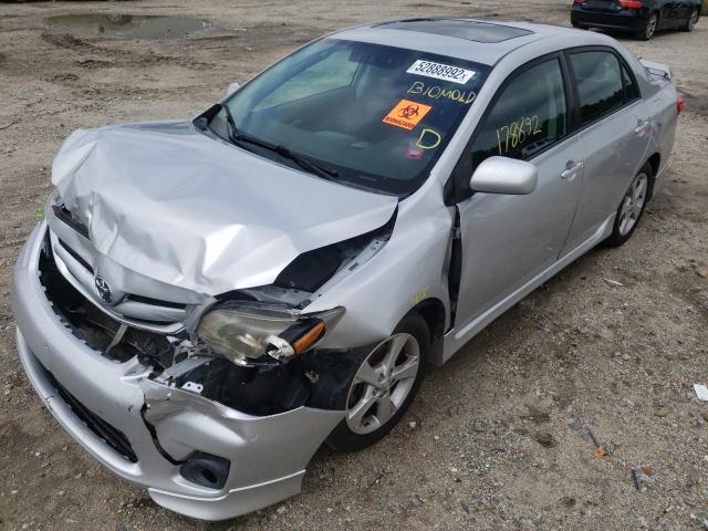 Photo 2 from auction – 2011 TOYOTA COROLLA BA with VIN 2T1BU4EE2BC677343