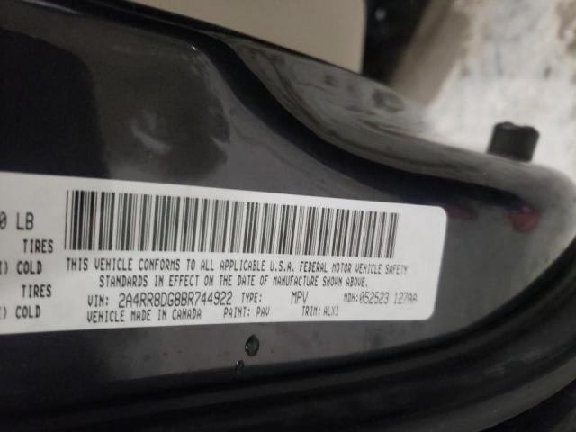 Photo 10 from auction – 2011 CHRYSLER TOWN & COU with VIN 2A4RR8DG8BR744922