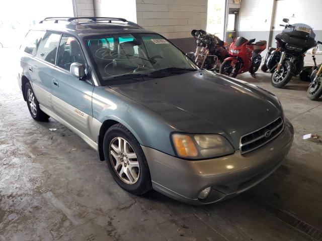 SUBARU OUTBACK 2001 with VIN 4S3BH686517625399 - Photo from auction