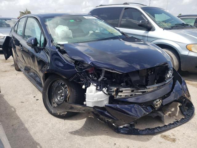 TOYOTA COROLLA LE 2022 with VIN 5YFEPMAE2NP310828 - Photo from auction