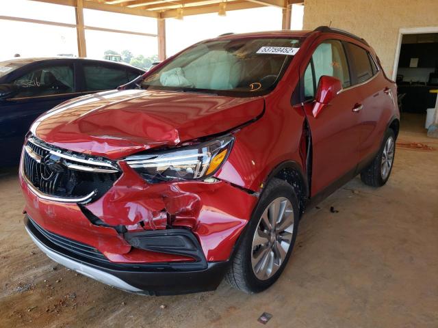 Photo 2 from auction – 2017 BUICK ENCORE PRE with VIN KL4CJASB4HB092481