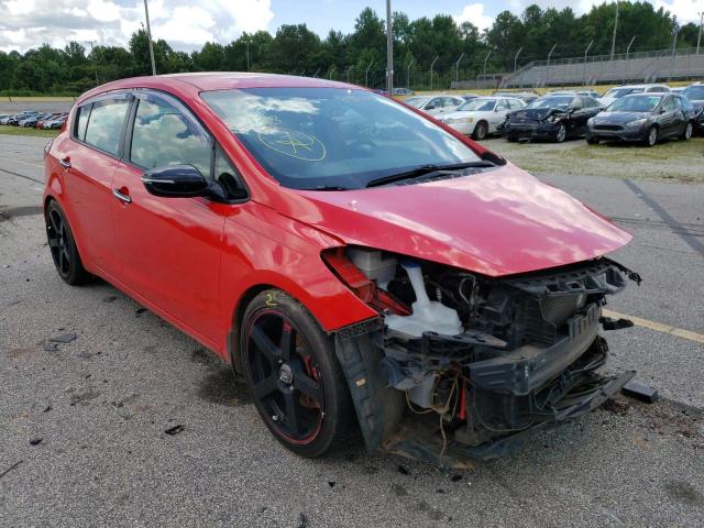 KIA FORTE SX 2015 with VIN KNAFZ5A30F5286088 - Photo from auction