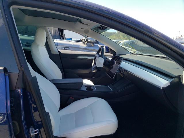 Photo 5 from auction – 2021 TESLA MODEL 3 with VIN 5YJ3E1EBXMF999538