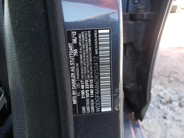 Photo 10 from auction – 2013 MERCEDES-BENZ C 300 4MAT with VIN WDDGF8AB6DR250412