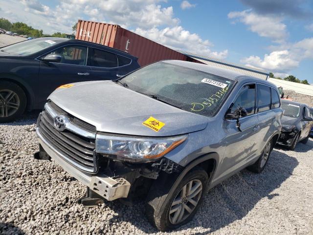 Photo 2 from auction – 2016 TOYOTA HIGHLANDER with VIN 5TDZARFHXGS020558