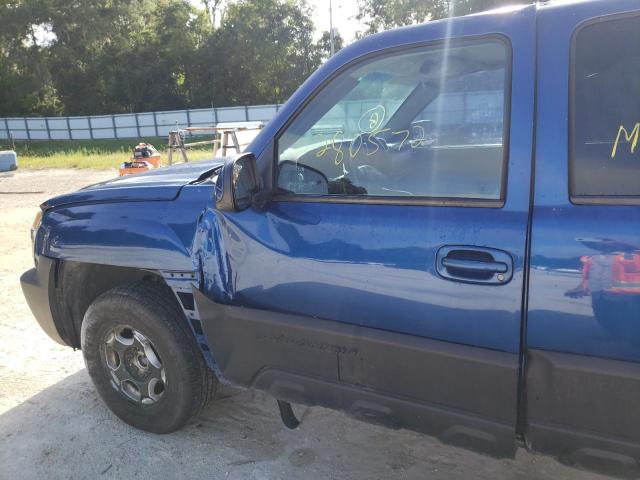 Photo 9 from auction – 2003 CHEVROLET AVALANCHE with VIN 3GNEC13T03G165627