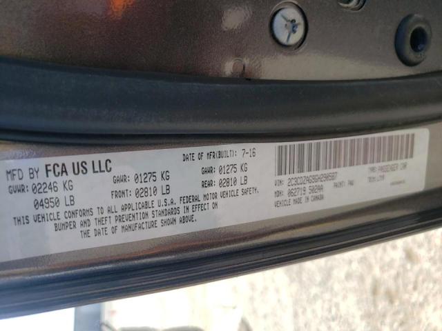 Photo 10 from auction – 2016 DODGE CHALLENGER with VIN 2C3CDZAG9GH290587