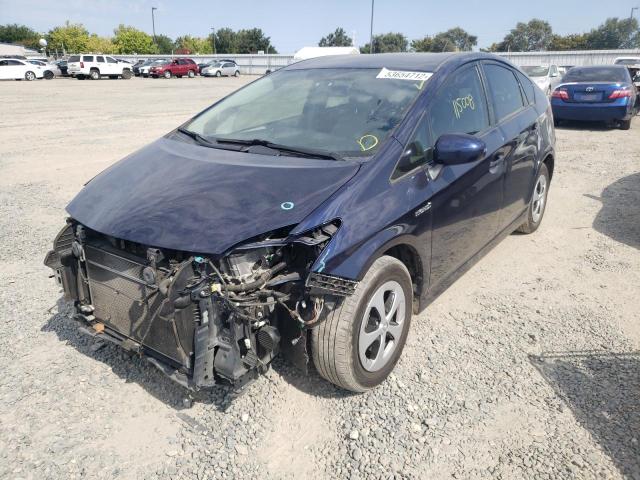 Photo 2 from auction – 2013 TOYOTA PRIUS with VIN JTDKN3DU8D0342276