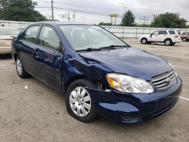 TOYOTA COROLLA CE 2003 with VIN JTDBR32E930007915 - Photo from auction