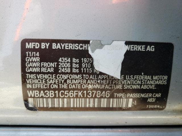 Photo 10 from auction – 2015 BMW 320 I with VIN WBA3B1C56FK137846