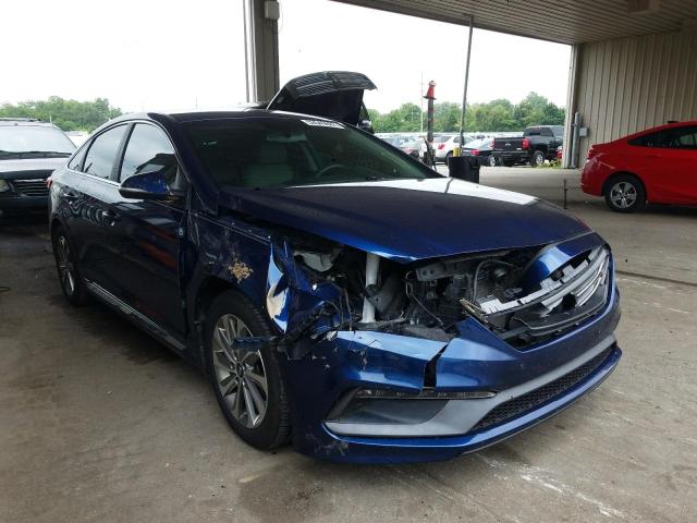 HYUNDAI SONATA SPO 2017 with VIN 5NPE34AF8HH462327 - Photo from auction