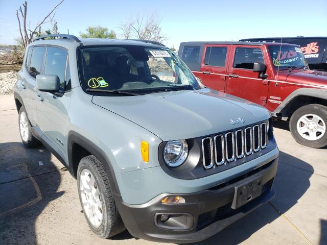 JEEP RENEGADE L 2018 with VIN ZACCJABB9JPH34498 - Photo from auction