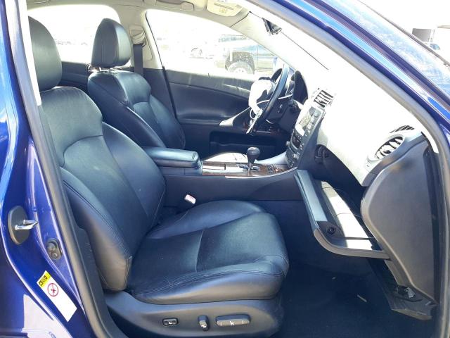 Photo 5 from auction – 2007 LEXUS IS 250 with VIN JTHBK262X75026088
