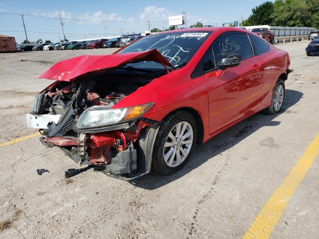 Photo 2 from auction – 2012 HONDA CIVIC EX with VIN 2HGFG3B82CH566155