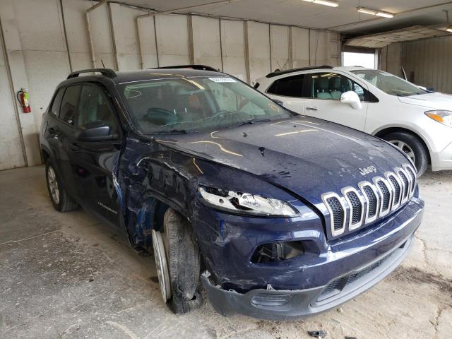 Photo 1 from auction – 2016 JEEP CHEROKEE S with VIN 1C4PJLAB4GW200982