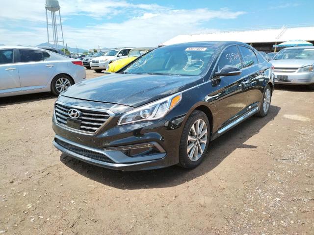 Photo 2 from auction – 2016 HYUNDAI SONATA SPO with VIN 5NPE34AF2GH320960