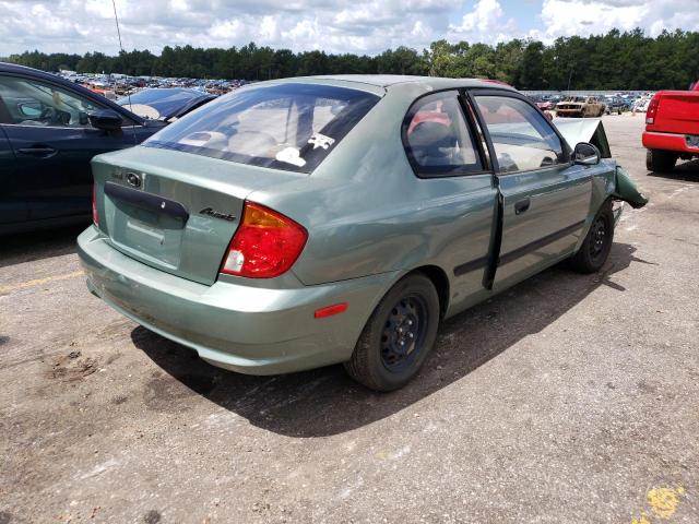 Photo 4 from auction – 2004 HYUNDAI ACCENT L with VIN KMHCF35C54U317606