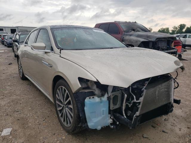 LINCOLN CONTINENTA 2017 with VIN 1LN6L9TK6H5631607 - Photo from auction