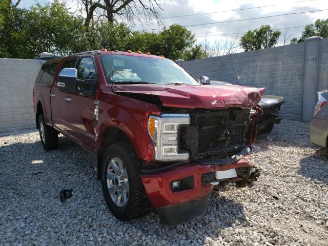 FORD F250 SUPER 2017 with VIN 1FT7W2BT8HED30287 - Photo from auction