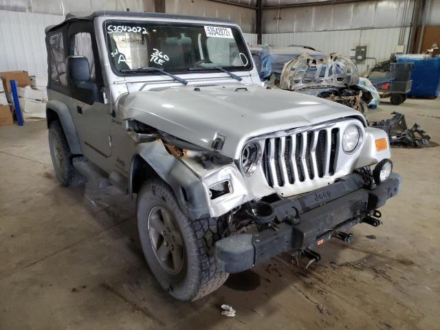 JEEP WRANGLER / 2004 with VIN 1J4FA49S54P736989 - Photo from auction