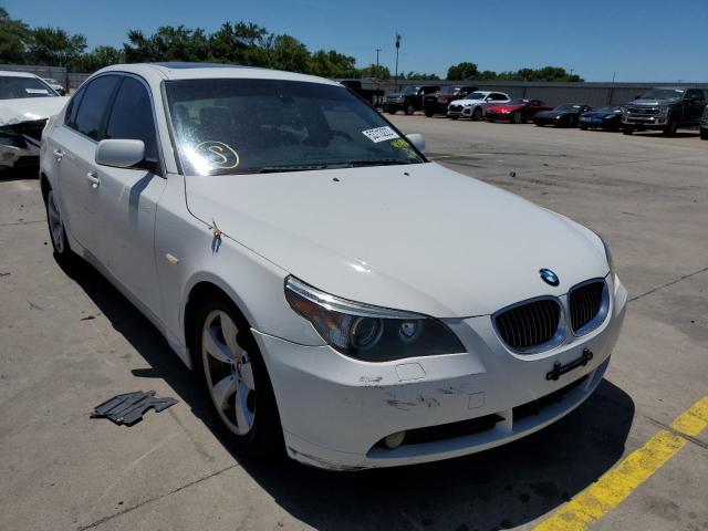 BMW 530 I 2007 with VIN WBANE73537CM50898 - Photo from auction