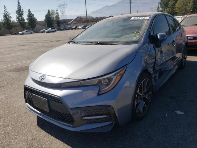 Photo 2 from auction – 2020 TOYOTA COROLLA SE with VIN 5YFS4RCE5LP052873