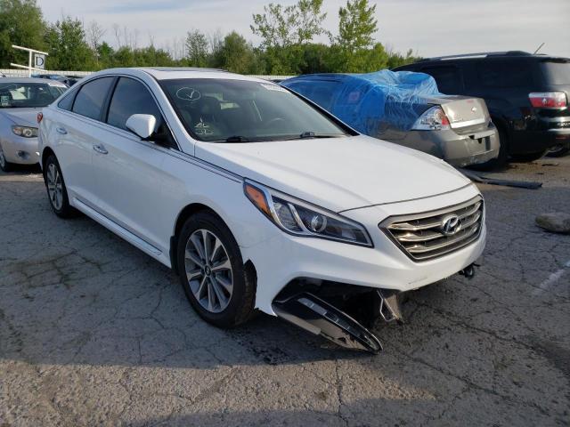 HYUNDAI SONATA SPO 2017 with VIN 5NPE34AFXHH554393 - Photo from auction