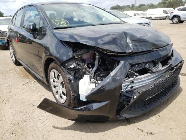 TOYOTA COROLLA LE 2020 with VIN 5YFEPRAE4LP087749 - Photo from auction