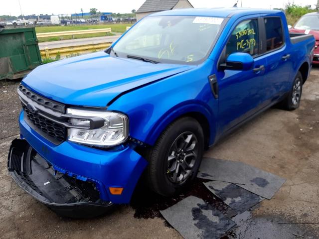 Photo 2 from auction – 2022 FORD MAVERICK X with VIN 3FTTW8F98NRA18110