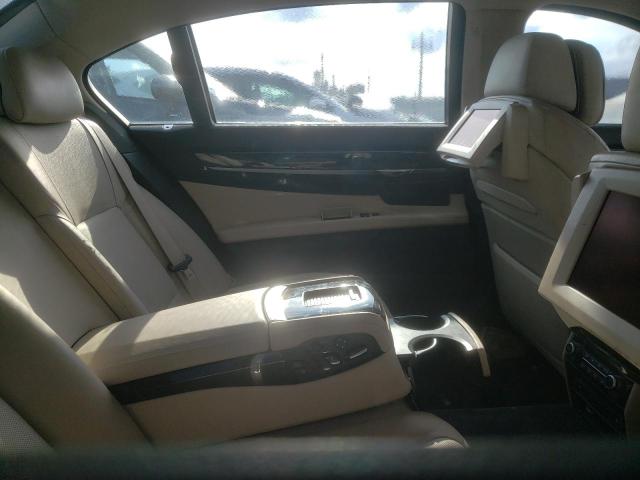 Photo 6 from auction – 2009 BMW 750 LI with VIN WBAKB83559CY60512