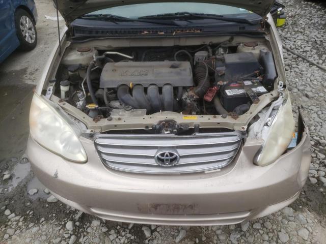 Photo 7 from auction – 2004 TOYOTA COROLLA CE with VIN 2T1BR38E54C235795