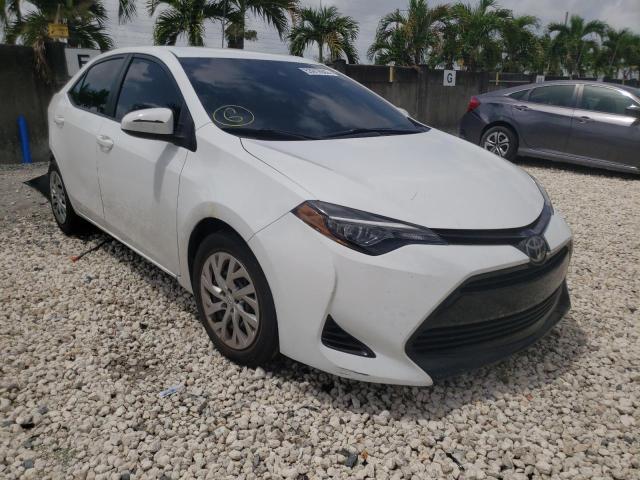 TOYOTA COROLLA L 2019 with VIN 2T1BURHE5KC223497 - Photo from auction