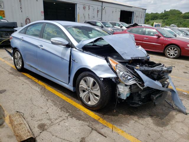 HYUNDAI SONATA HYB 2013 with VIN KMHEC4A42DA089460 - Photo from auction