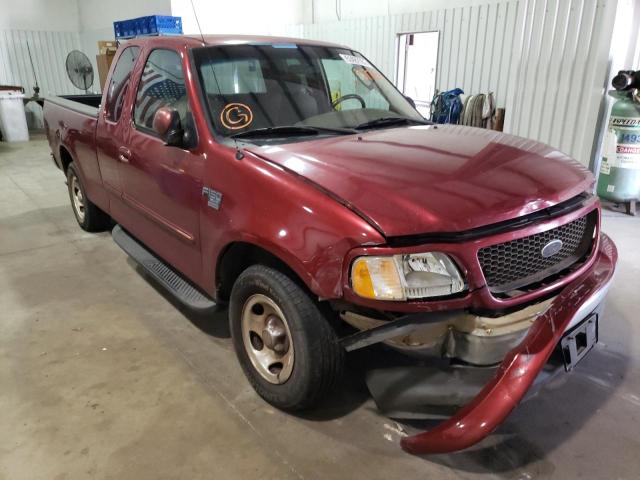 FORD F150 2002 with VIN 1FTRX17LX2NB77055 - Photo from auction