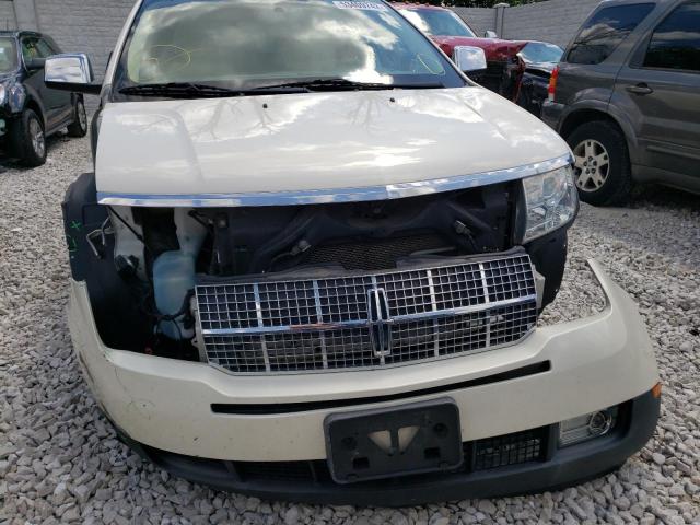 Photo 9 from auction – 2008 LINCOLN MKX with VIN 2LMDU88C48BJ10739