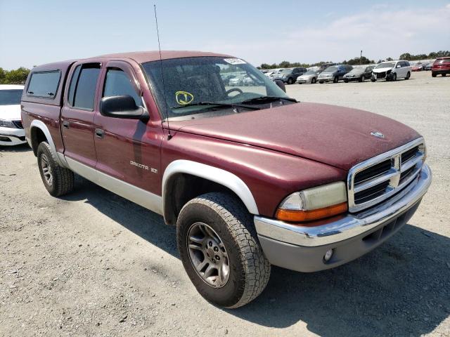 DODGE DAKOTA QUA 2001 with VIN 1B7GG2AN71S208429 - Photo from auction