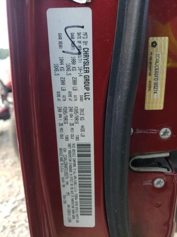 Photo 10 from auction – 2015 JEEP COMPASS SP with VIN 1C4NJCBA0FD185274