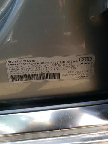 Photo 10 from auction – 2012 AUDI A8 L QUATT with VIN WAURVAFD6CN001103