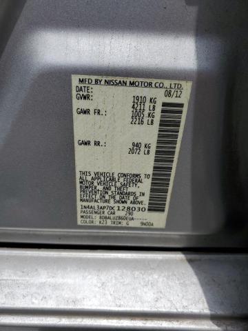 Photo 10 from auction – 2013 NISSAN ALTIMA 2.5 with VIN 1N4AL3AP7DC128030