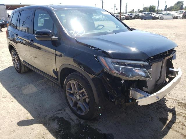 HONDA PASSPORT E 2022 with VIN 5FNYF7H5XNB001062 - Photo from auction