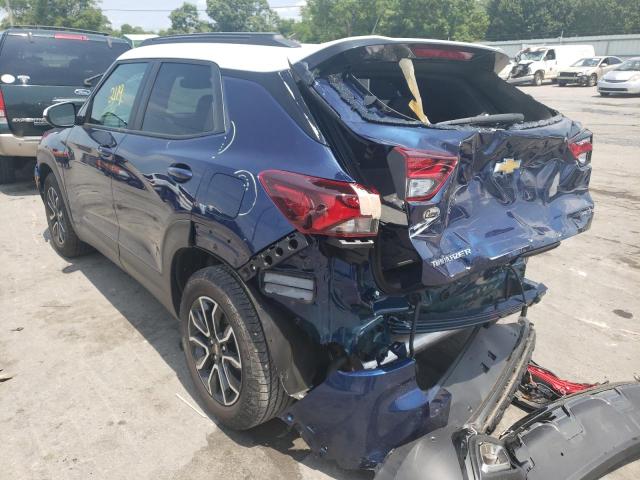Photo 3 from auction – 2022 CHEVROLET TRAILBLAZE with VIN KL79MVSL0NB107722