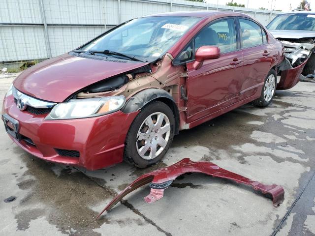 Photo 2 from auction – 2011 HONDA CIVIC LX with VIN 2HGFA1F57BH518705