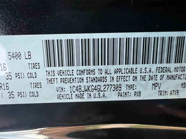Photo 10 from auction – 2016 JEEP WRANGLER U with VIN 1C4BJWKG4GL277309