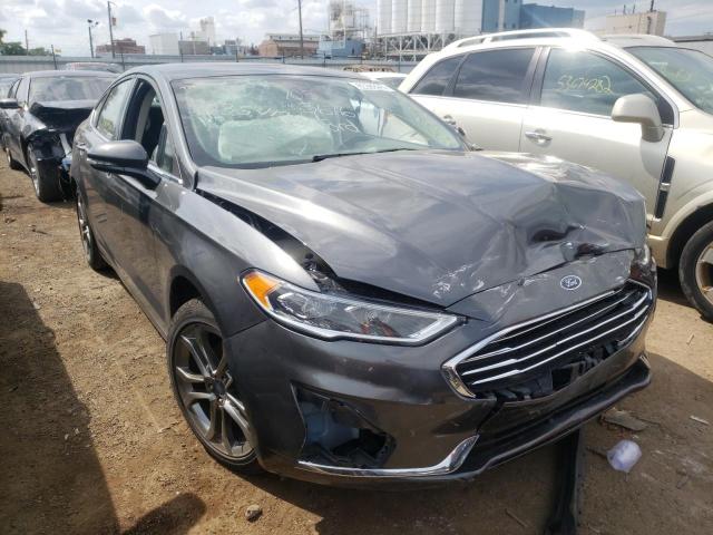 FORD FUSION SEL 2020 with VIN 3FA6P0CD1LR115429 - Photo from auction