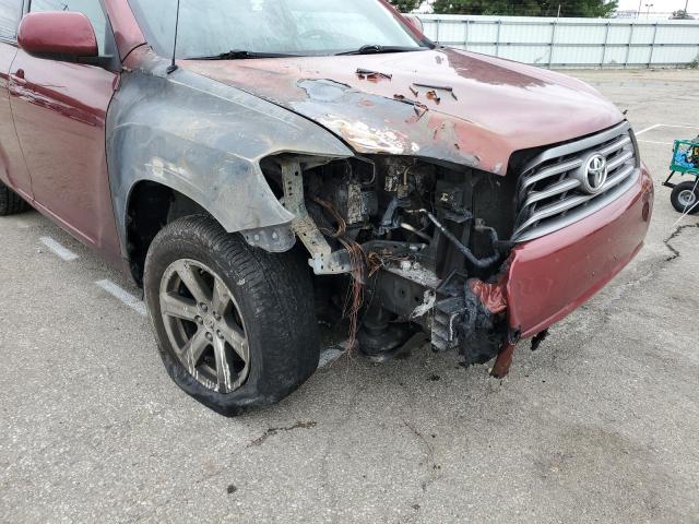 Photo 9 from auction – 2010 TOYOTA HIGHLANDER with VIN 5TDBK3EH4AS038297