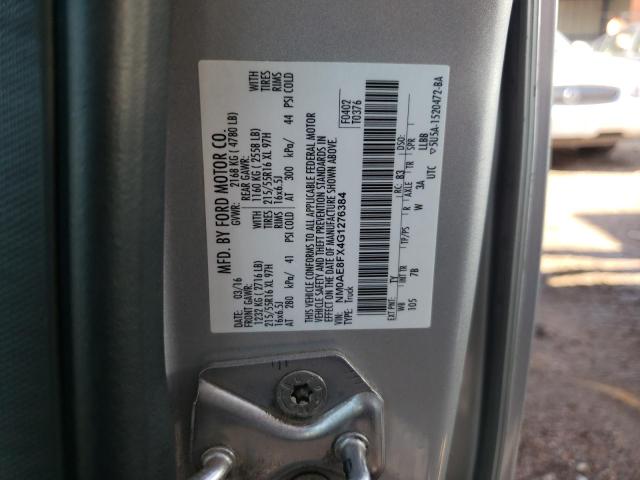 Photo 10 from auction – 2016 FORD TRANSIT CO with VIN NM0AE8FX4G1276384