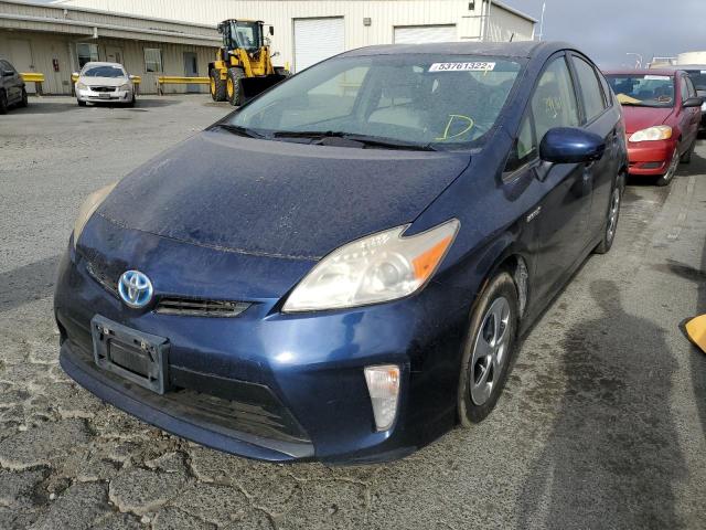 Photo 2 from auction – 2012 TOYOTA PRIUS with VIN JTDKN3DU8C1591198