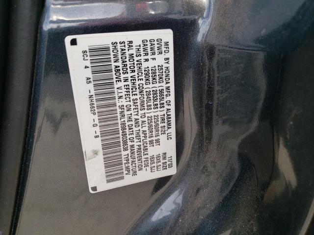 Photo 10 from auction – 2004 HONDA ODYSSEY EX with VIN 5FNRL18984B038638