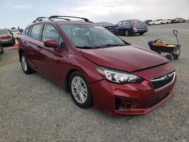 SUBARU IMPREZA PR 2017 with VIN 4S3GTAB69H3737253 - Photo from auction