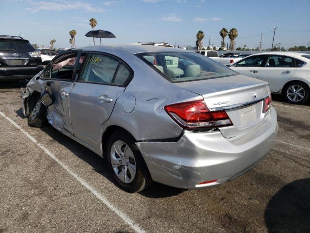 Photo 3 from auction – 2013 HONDA CIVIC LX with VIN 19XFB2F52DE232762